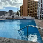 Playa De Americas Apto Cerca De La Playa, Con Piscina Y Parking Адехе