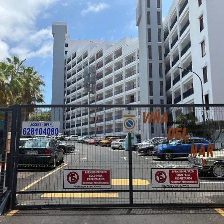 Con Piscinas Y Parking Appartamento Costa Adeje (Tenerife)