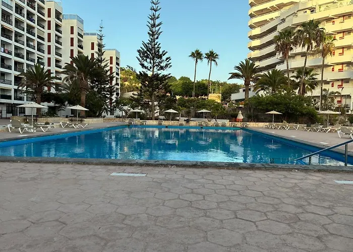Playa De Americas Apto Cerca De La Playa, Con Piscina Y Parking Апартаменти Адехе