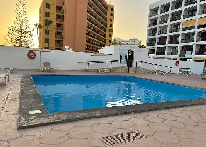 Playa De Américas Apto Cerca De La Playa, Con Piscina Y Parking * Costa Adeje (Tenerife)